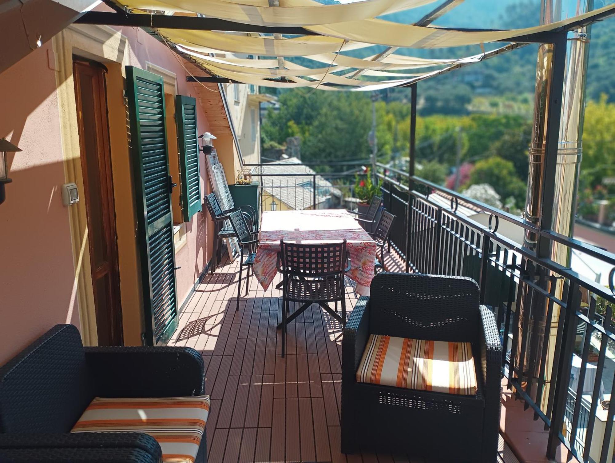 Delizioso Attico Con Ampio Terrazzo E Garage A Due Passi Dal Mare E Dalle Cinqueterre Lt-0485 Levanto Kültér fotó